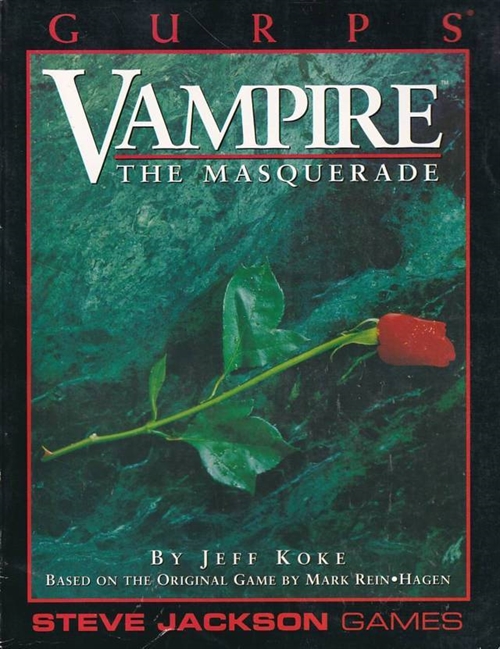 GURPS 3rd - Classic - Vampire the Masquerade (B Grade) (Genbrug)